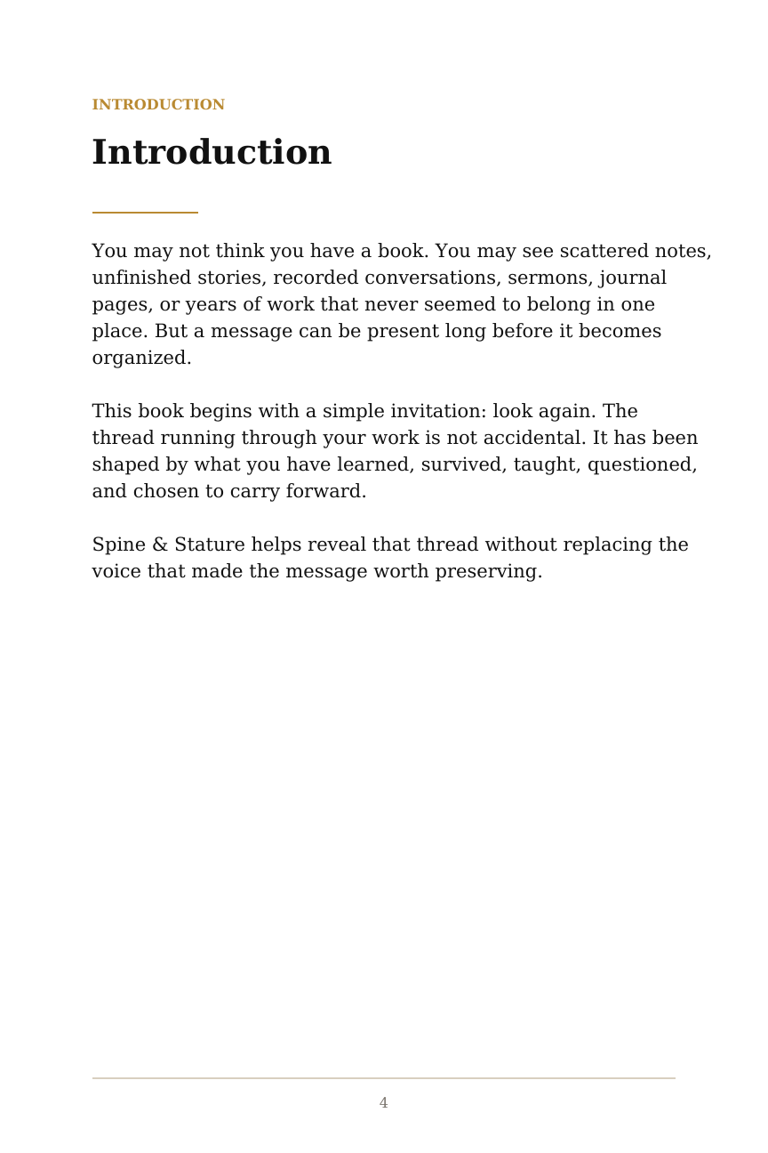 The Message Within manuscript example page 4